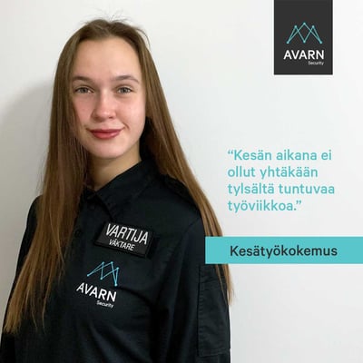 Paulan kesätyökokemus
